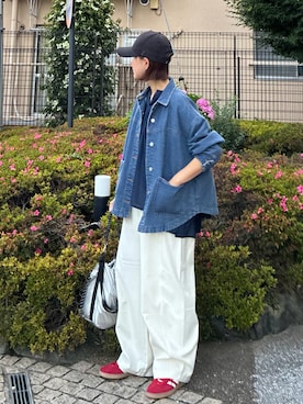 「notch.（ノッチ）のアイテム」を使った、ＫＲさん（レディース・159cm）の夏コーディネート