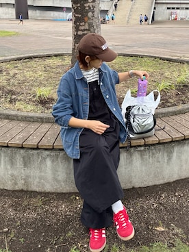 「notch.（ノッチ）のアイテム」を使った、ＫＲさん（レディース・159cm）の夏コーディネート