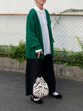 白シャツ のレディース人気ファッションコーディネート Wear