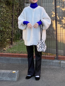 「SVEC（シュベック）のアイテム（シューズ）」を使った、ＫＲさん（レディース・159cm）の冬コーディネート