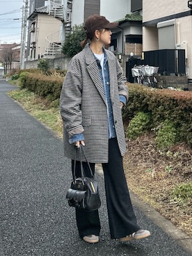 「notch.（ノッチ）のアイテム」を使った、ＫＲさん（レディース・159cm）の冬コーディネート