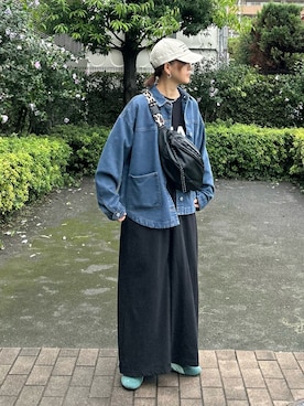 「アイテム（ワンピース）」を使った、ＫＲさん（レディース・159cm）の秋コーディネート