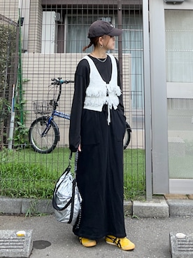 「アイテム（スカート）」を使った、ＫＲさん（レディース・159cm）の秋コーディネート