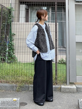 「アイテム（パンツ）」を使った、ＫＲさん（レディース・159cm）の秋コーディネート