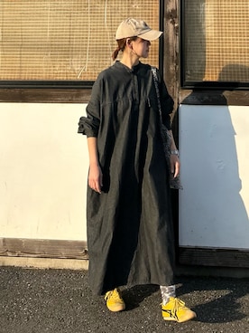 KRさん(レディース・159cm)の春コーディネート