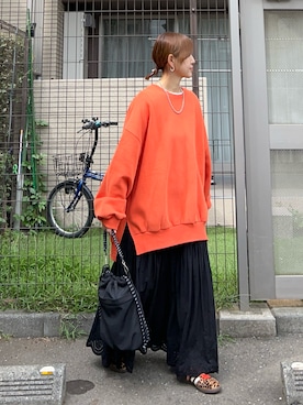 「CORNERS by KR（コーナーズバイケーアール）のアイテム」を使った、ＫＲさん（レディース・159cm）の春コーディネート