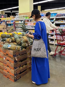 「notch.（ノッチ）のアイテム」を使った、ＫＲさん（レディース・159cm）の春コーディネート