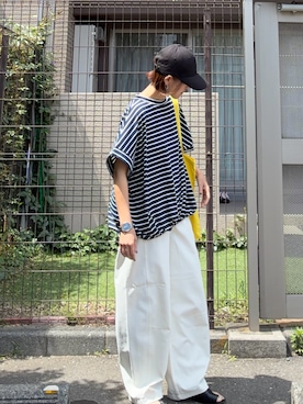 「Vipoa（ヴィポア）のアイテム」を使った、ＫＲさん（レディース・159cm）の夏コーディネート