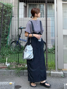 KRさん(レディース・159cm)の夏コーディネート