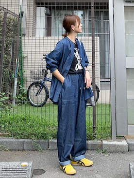 「アイテム（シャツ/ブラウス）」を使った、ＫＲさん（レディース・159cm）の秋コーディネート