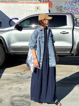 「reca（レカ）のアイテム」を使った、ＫＲさん（レディース・159cm）の春コーディネート