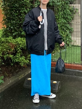 「feepur（フェピュール）のアイテム（スカート）」を使った、ＫＲさん（レディース・159cm）の秋コーディネート