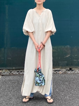 KRさん(レディース・159cm)の夏コーディネート