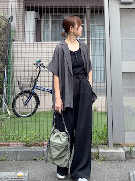 KRさん(レディース・159cm)の夏コーディネート