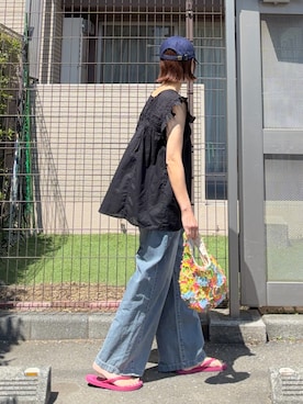 「FREAK'S STORE（フリークスストア）のアイテム」を使った、ＫＲさん（レディース・159cm）の春コーディネート