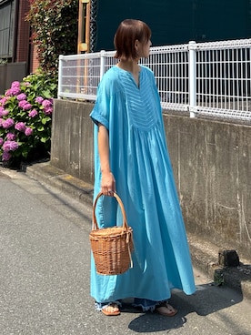 KRさん(レディース・159cm)の夏コーディネート