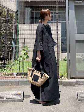 「アイテム（ワンピース/ドレス）」を使った、ＫＲさん（レディース・159cm）の夏コーディネート