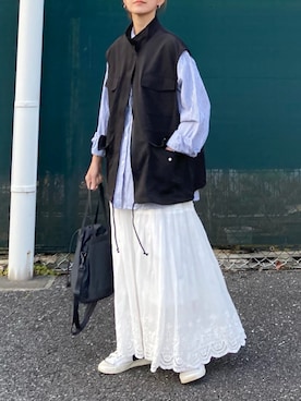 KRさん(レディース・159cm)の冬コーディネート