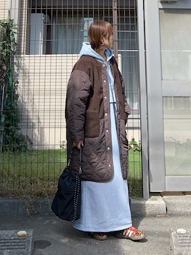 「アイテム（その他アウター）」を使った、ＫＲさん（レディース・159cm）の秋コーディネート