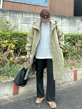 「アイテム（ショルダーバッグ）」を使った、ＫＲさん（レディース・159cm）の冬コーディネート