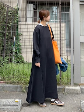 「アイテム（ワンピース）」を使った、ＫＲさん（レディース・159cm）の秋コーディネート