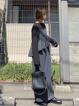 「BONLECILL（ボンルシール）のアイテム」を使った、ＫＲさん（レディース・159cm）の春コーディネート