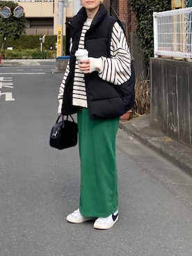 「Java（ジャバ）のアイテム」を使った、ＫＲさん（レディース・159cm）の冬コーディネート
