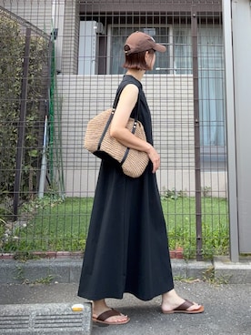 「notch.（ノッチ）のアイテム」を使った、ＫＲさん（レディース・159cm）の夏コーディネート
