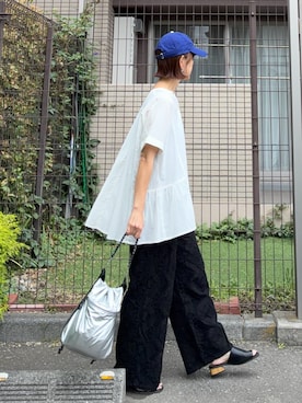 「notch.（ノッチ）のアイテム」を使った、ＫＲさん（レディース・159cm）の夏コーディネート