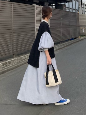 「Joie（ジョア）のアイテム」を使った、ＫＲさん（レディース・159cm）の春コーディネート