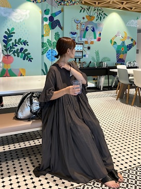 「アイテム（デニムパンツ）」を使った、ＫＲさん（レディース・159cm）の夏コーディネート
