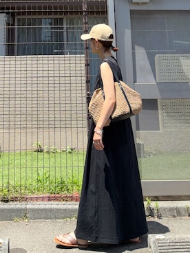 「アイテム（ワンピース/ドレス）」を使った、ＫＲさん（レディース・159cm）の夏コーディネート