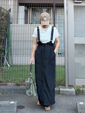 KRさん(レディース・159cm)の夏コーディネート