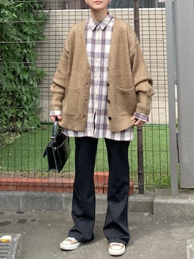 「CONVERSE（コンバース）の【CONVERSE】(コンバース)NEXTAR　ネクスター110 SCOX（スニーカー）」を使った、ＫＲさん（レディース・159cm）の秋コーディネート