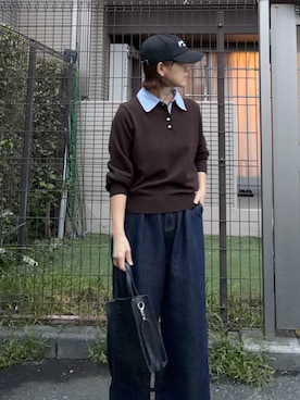 KRさん(レディース・159cm)の秋コーディネート