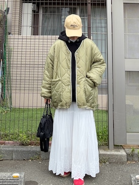「notch.（ノッチ）のアイテム」を使った、ＫＲさん（レディース・159cm）の秋コーディネート