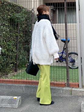 「To b. by agnes b.（トゥービーバイアニエスベー）のアイテム（ファッション雑貨）」を使った、ＫＲさん（レディース・159cm）の冬コーディネート