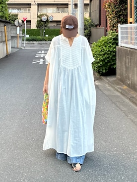 「notch.（ノッチ）のアイテム」を使った、ＫＲさん（レディース・159cm）の夏コーディネート