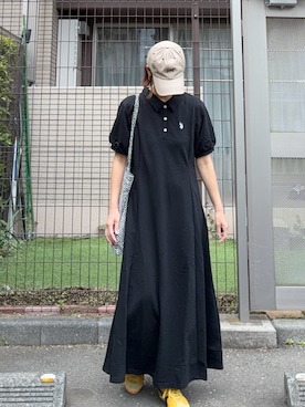「U.S. POLO ASSN.（ユーエスポロアッスン）のアイテム」を使った、ＫＲさん（レディース・159cm）の春コーディネート