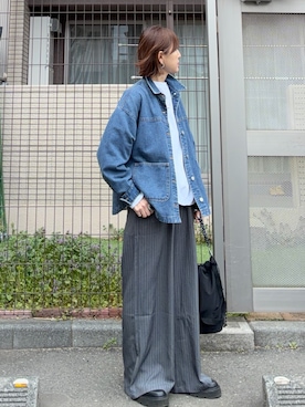 「SOYEN（ソイエン）のアイテム」を使った、ＫＲさん（レディース・159cm）の春コーディネート