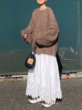 「Lucida（ルシーダ）のアイテム」を使った、ＫＲさん（レディース・159cm）の冬コーディネート