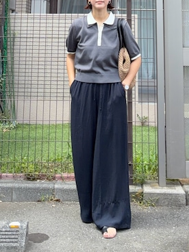 KRさん(レディース・159cm)の夏コーディネート