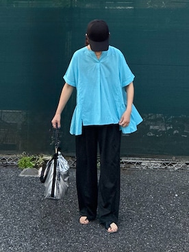 「notch.（ノッチ）のアイテム」を使った、ＫＲさん（レディース・159cm）の夏コーディネート