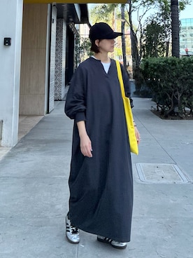 「アイテム（ワンピース/ドレス）」を使った、ＫＲさん（レディース・159cm）の春コーディネート