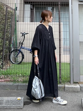「アイテム（ワンピース/ドレス）」を使った、ＫＲさん（レディース・159cm）の夏コーディネート
