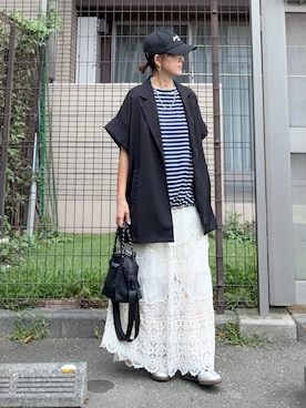 「notch.（ノッチ）のアイテム」を使った、ＫＲさん（レディース・159cm）の秋コーディネート