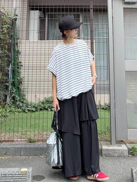 「VARZAR（バザール）のアイテム」を使った、ＫＲさん（レディース・159cm）の春コーディネート