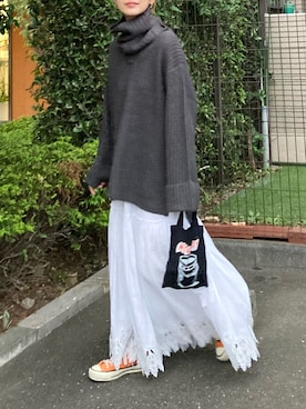KRさん(レディース・159cm)の秋コーディネート