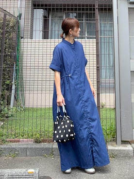 KRさん(レディース・159cm)の夏コーディネート