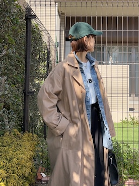 KRさん(レディース・159cm)の春コーディネート